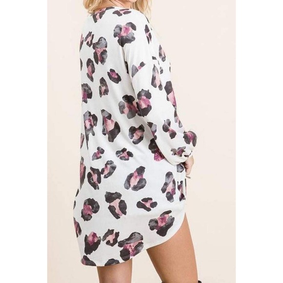 🌀💗 Oversized Printed Long Sleeve Top 💗 - Picture 4 of 4